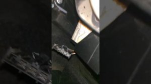 Снятие резистора печки автомобиля Fiat Albea.