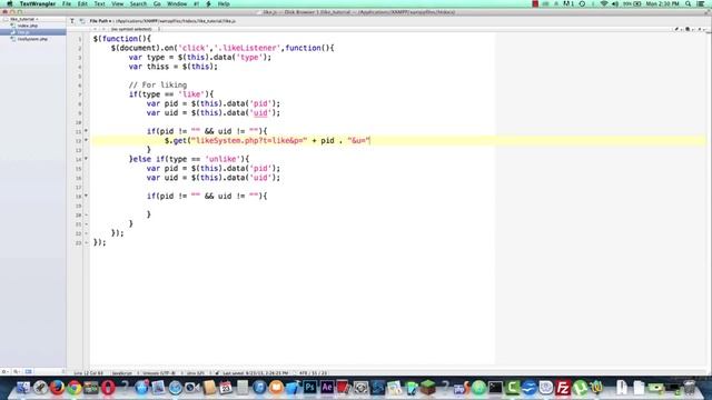 How to make a Like system: Making the javascript смотреть онлайн