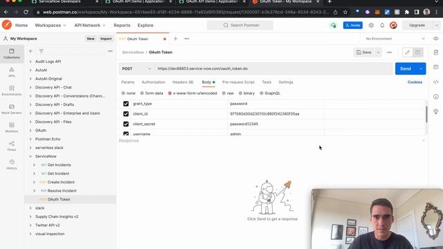 ServiceNow OAuth 2.0 Endpoint Integration w/ Postman in 4 MIN! смотреть онлайн