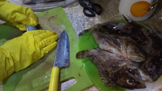 Черноморский деликатес Скарпена разделка приготовление