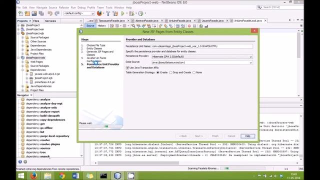 Aplicación java EE con jboss + maven + mysql + login. Parte 3 смотреть онлайн