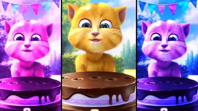 ИГРА Говорящая Кот Джинджер Встреча Говорящих Друзей #Котики Часть 60 смотреть онлайн