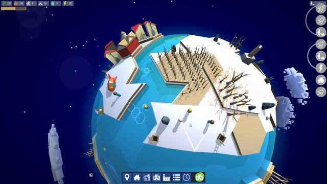 ОБУСТРАИВАЕМ СВОЮ ПЛАНЕТУ! - Poly Universe смотреть онлайн