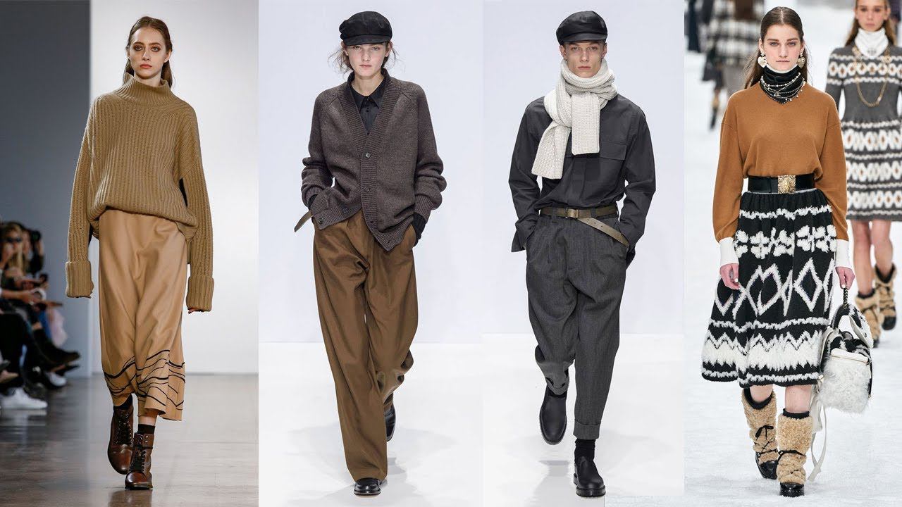 Тренды в вязании осень 2019 - зима 2020 смотреть онлайн