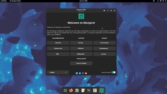 Manjaro Linux 22 KDE, XFCE e GNOME - Review смотреть онлайн