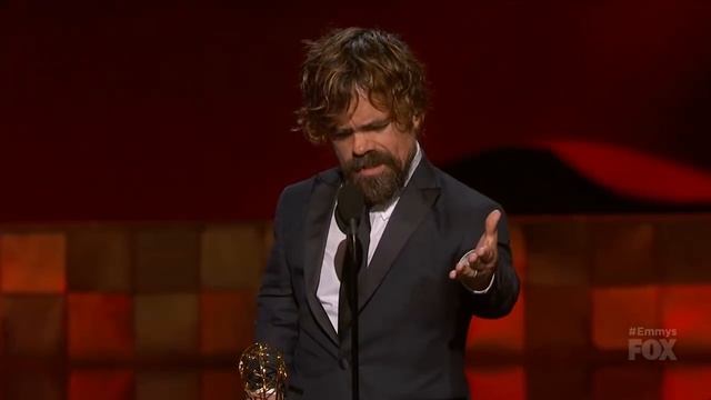 Peter Dinklage Wins The Emmy for Game Of Thrones 2015 смотреть онлайн