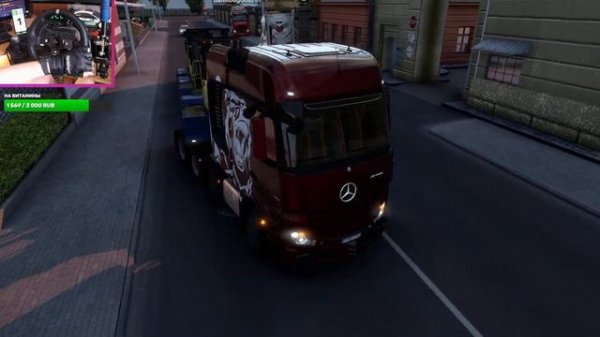 ⭕Euro Track Simulator 2 / Конвой / Подключаемся в сессию Game Time 32