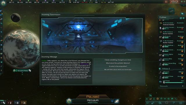 Stellaris: Planetary Diversity - Techno-Organic AI Ambience (Nov. 27th, 2021) смотреть онлайн