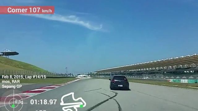 Stock standard Subaru Impreza STI RAR 2:37.05 lap in Sepang смотреть онлайн