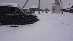 Испытание лебедки  Electric Winch на УАЗ Патриот