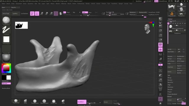 Курс от XYZ Intro Zbrush / Как я проходила курс от XYZ + SpeedSculpt