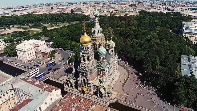 Санкт Петербург с высоты птичьего полёта смотреть онлайн