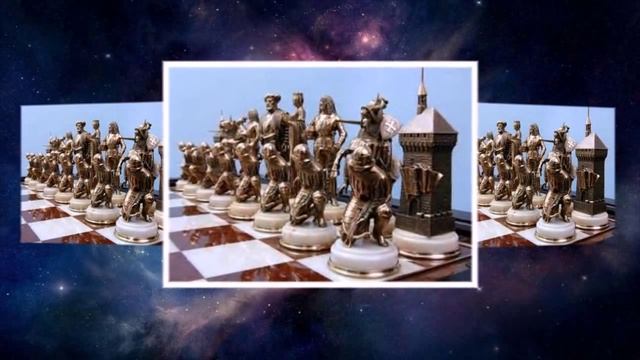 Шахматы. Красота шахматных фигур. смотреть онлайн