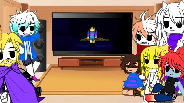 Undertale react to to the bone “my au” (undertale) “reaction video” смотреть онлайн