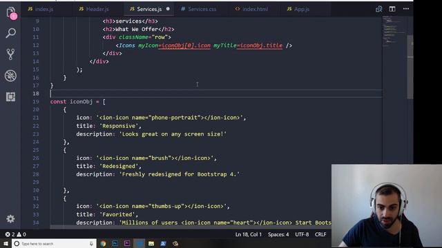 Reactjs Portfolio Project - Part 5 смотреть онлайн