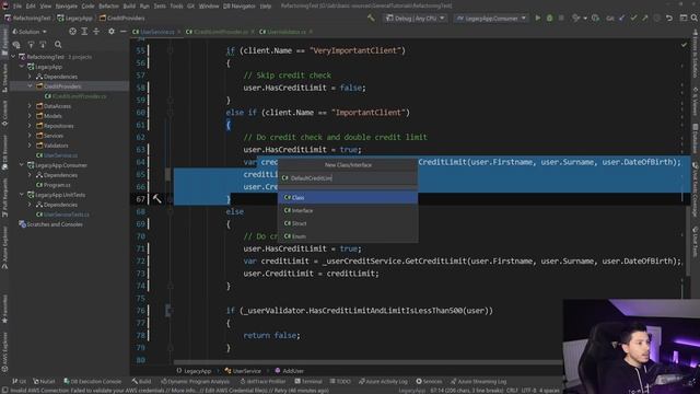 The refactoring test (2) - Open-Closed, Single Responsibility | Cracking the .NET interview смотреть онлайн