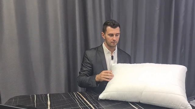 Обволакиваяющая подушка с ортопедическими гранулами Mr. Sleep смотреть онлайн