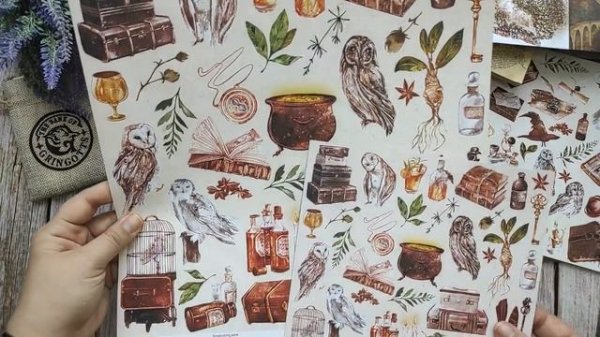 Обзор новой коллекции от Scrapodelie "Magical journey" / Скрапбукинг