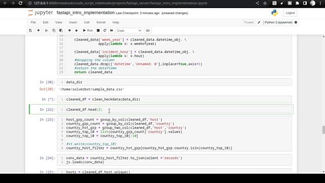 Effortlessly Build a High-Performance API with FastAPI and Pandas: A Step-by-Step Tutorial смотреть онлайн