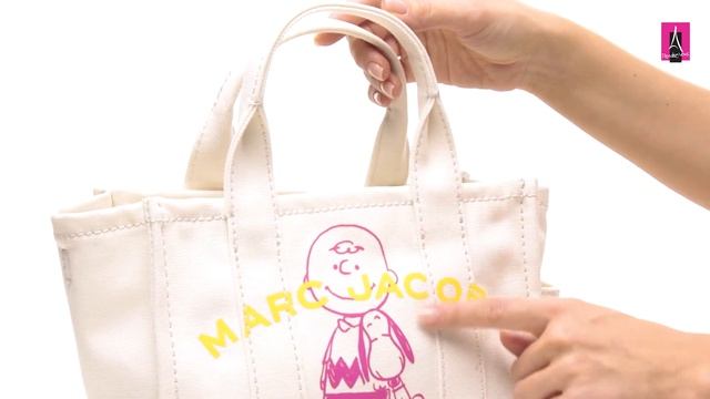 Видеообзор I Женская сумка тоут MARC JACOBS PEANUTS X MARC JACOBS THE SNOOPY MINI BAG 2694182 смотреть онлайн