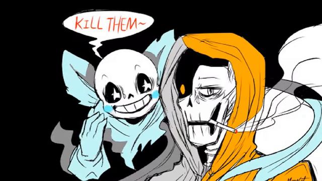 [Dustswap AU] Stabbing The Demon Down