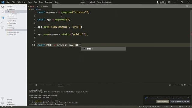 How to download a file with Node.js (without any third-party libraries) смотреть онлайн