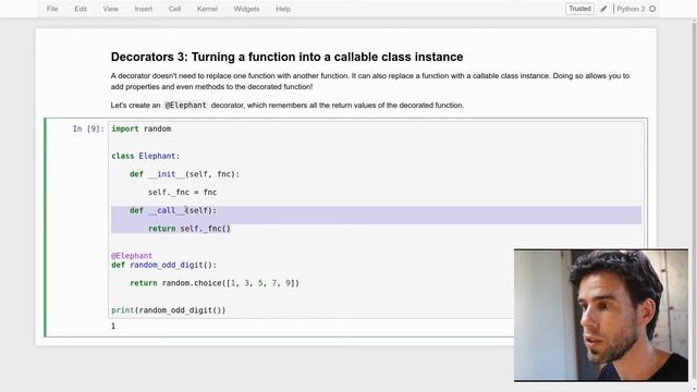 Python Decorators 3: Turning a function into a class instance смотреть онлайн