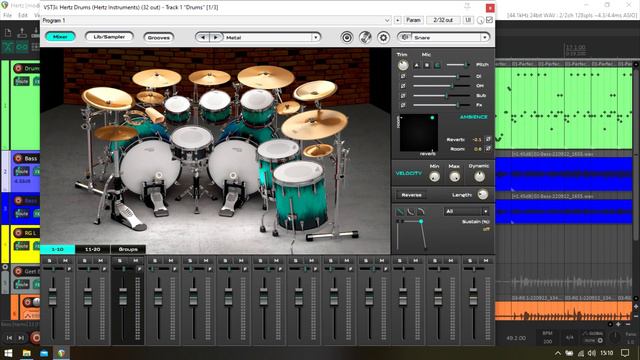 Hertz White The Clearest Metal Drum Plugin I've Heard смотреть онлайн