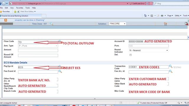 #12. Closure of RD,TD,MIS,SCSS,NSC &KVP through ECS process. Transfer closure amount in Bank A/C смотреть онлайн