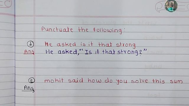 English Grammar| Punctuate the following sentences смотреть онлайн