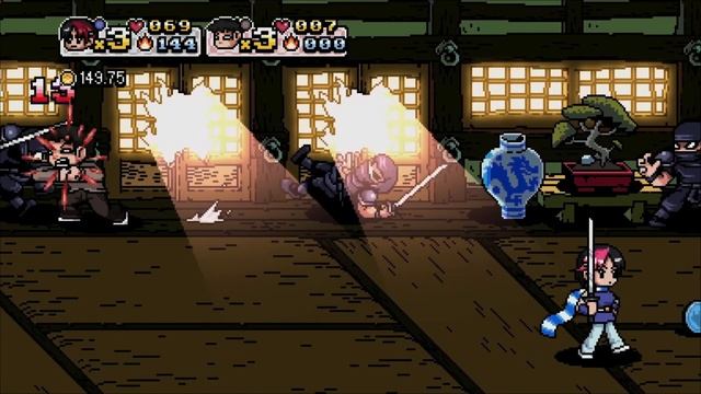 SCOTT PILGRIM vs THE WORLD FULL GAME WALKTHROUGH смотреть онлайн