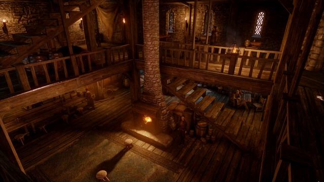 Medieval Tavern Music   Fireplace  - Musicas De Taverna Para Relaxar