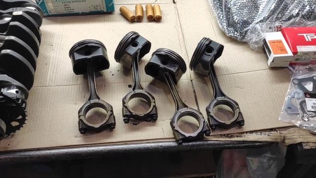 4B11 — Mitsubishi Lancer 2.0 капитальный ремонт двигателя смотреть онлайн