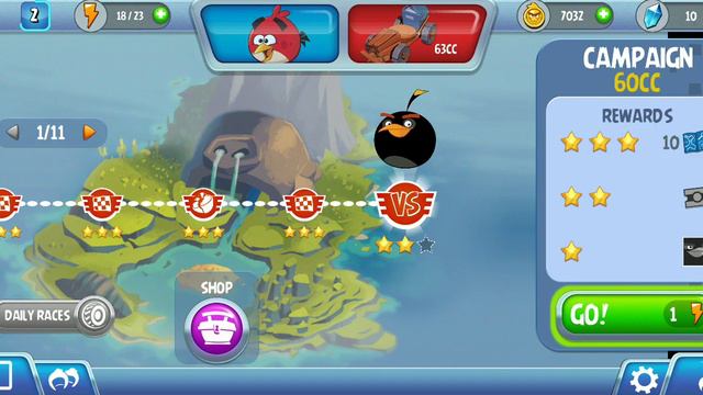 Angry Birds Go! - Episode 2! - Ham Glider! - Unlocking The AIR Track! Android IOS Gameplay! смотреть онлайн