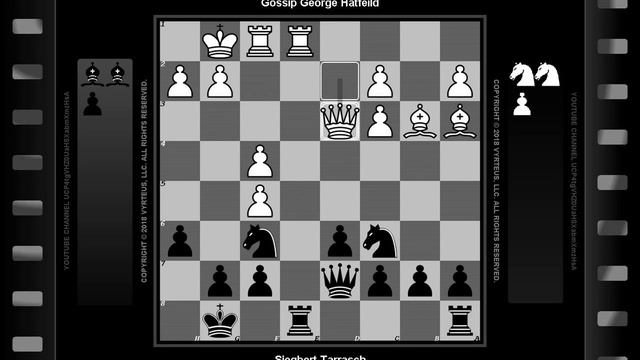 Tarrasch: 60 Best Games (#4 of 60): Gossip George Hatfeild vs. Siegbert Tarrasch смотреть онлайн