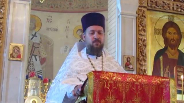 Вознесение Господне. Праздничная проповедь на Литургии 2019г. смотреть онлайн