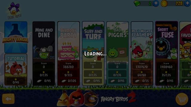 Angry Birds - GOLDEN EGG CHUCK HIT 100 PIGGIES MOUNTAIN! смотреть онлайн