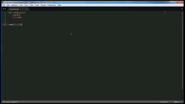 Python (Funciones en python, sin, con parametros y regreso de valores) смотреть онлайн