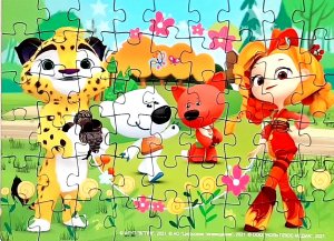 Мимимишки | Сказочный патруль / Лео и Тиг - собираем пазлы для детей / Видео Для Детей