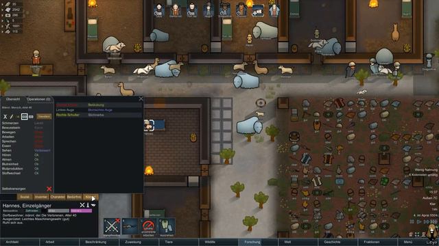 RimWorld Wanderlust Let's Play 2.0 🌍 #40: Operationen [Alpha 17] | Leya смотреть онлайн