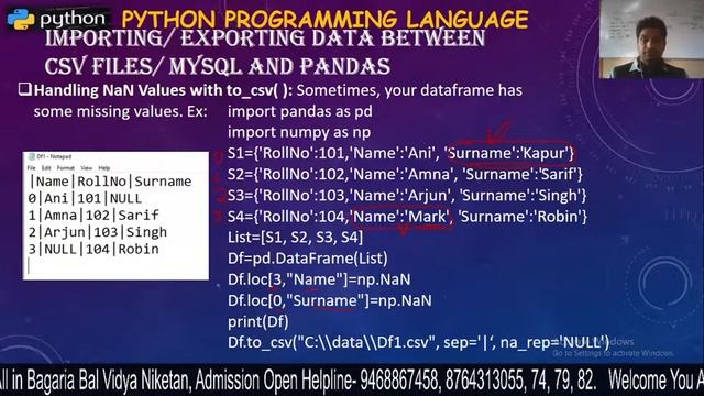 Importing & Exporting Data Between CSV Files & MySQL and Pandas - 9 смотреть онлайн