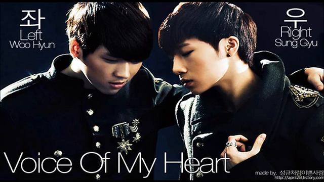 [INFINITE] LEFT WOO HYUN + RIGHT SUNG GYU SPLIT SOUND смотреть онлайн