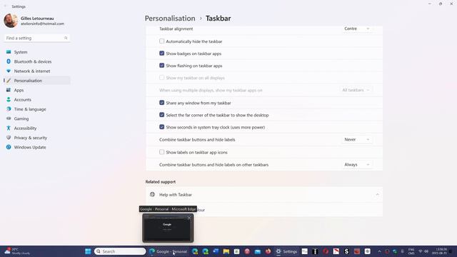 Windows 11 23H2 Will get the ability to combine or not taskbar icons смотреть онлайн