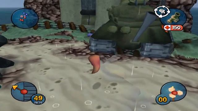 Worms 3D (100% Walkthrough) Part 1 смотреть онлайн