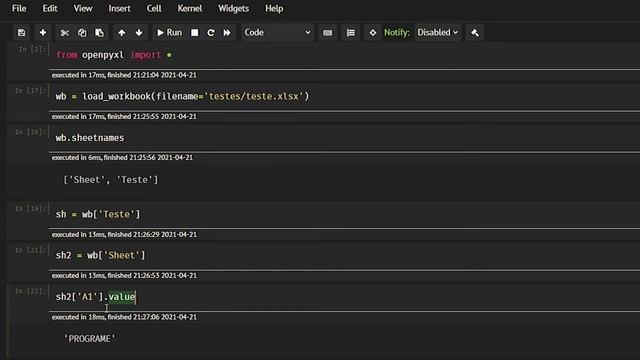 Python EXCEL - Como editar arquivos смотреть онлайн