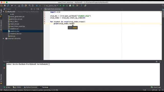 How to Read Excel File Using Python3.6 смотреть онлайн