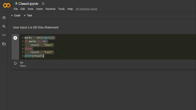 #4 User Input and If Elif Else Statements || Basic of Python смотреть онлайн