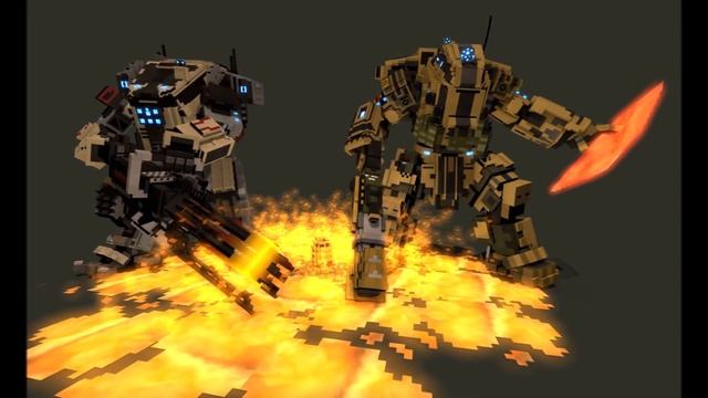 Minecraft Tone Rig (Titanfall 2) (C4D) смотреть онлайн