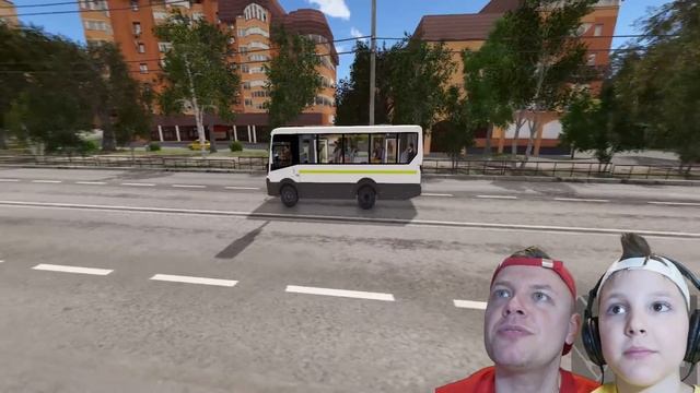 Кто больше ЗАРАБОТАЕТ на Маршрутке? Едем на АВТОБУСЕ в BUS Simulator смотреть онлайн