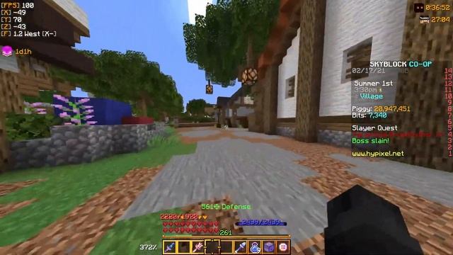 Slayers/Maddox Location | Hypixel Skyblock смотреть онлайн